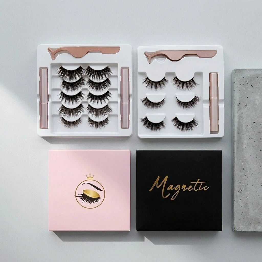 Meivelle Pro Magnetic Eyelashes & Eyeliner Kit