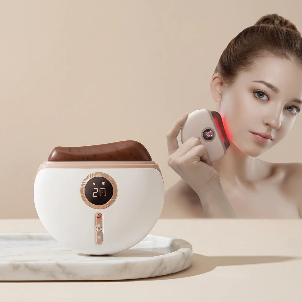 Heated Electric Gua Sha Face Massager